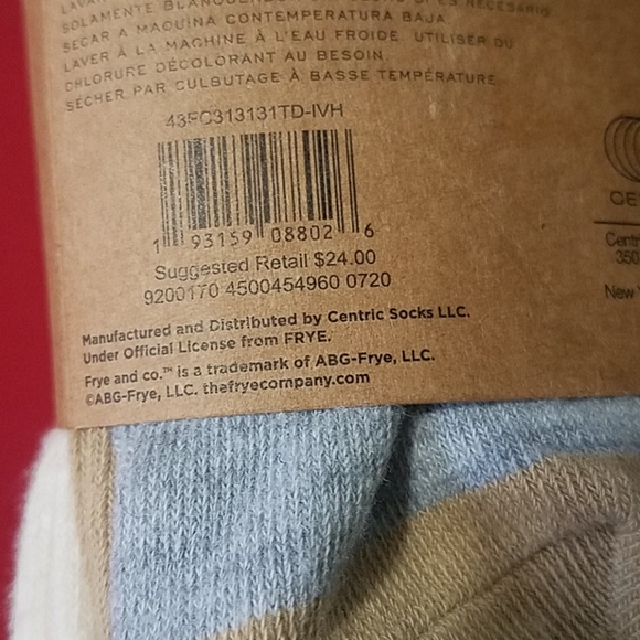 Sold !!! FRYE and CO Boots socks - Picture 4 of 4